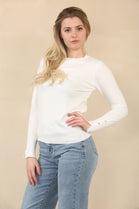 CREW NECK BUTTON DETAIL JUMPER (15060724711808) (15370263495040) (15370268115328)