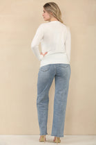 CREW NECK BUTTON DETAIL JUMPER (15060724711808) (15370263495040) (15370268115328)