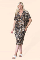 CAP SLEEVE LEOPARD TUNIC (8569099583736) (8598157263096)