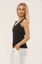 KNITTED SCALLOPED VEST (15207162052992)