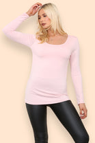 BASIC LONG SLEEVE TOP (8271679553784) (15070355095936)