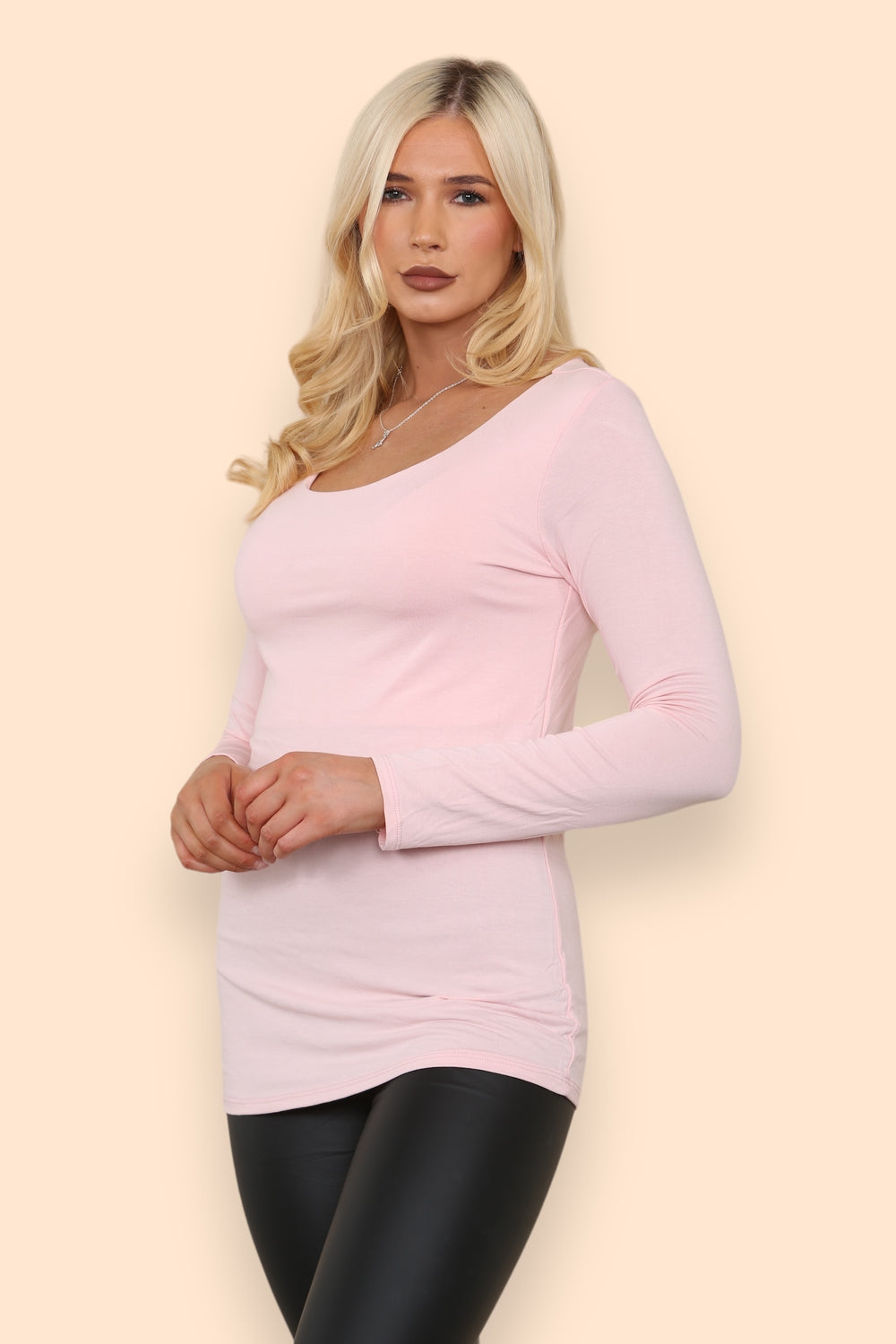 BASIC LONG SLEEVE TOP (8271679553784) (15070355095936)
