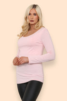 BASIC LONG SLEEVE TOP (8271679553784) (15070355095936)