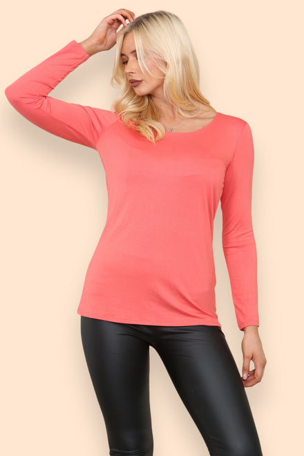 BASIC LONG SLEEVE TOP (8271671230712) (14956711051648) (15070357619072) (15074903425408)