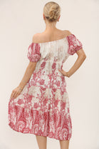 OFF SHOULDER BUTTON DRESS (MIXED COLOUR PACK) (15216937501056)