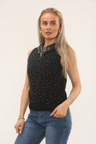 EMBELLISHED PEARL DETAIL TOP (15229403038080)