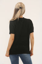 CAP SLEEVE PLAIN KNIT JUMPER (15229595550080)