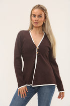 2TONE GOLD BUTTON CARDIGAN (15234984313216)