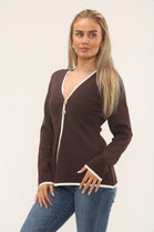 2TONE GOLD BUTTON CARDIGAN (15234984313216)