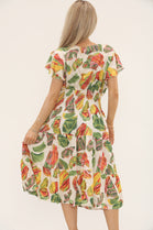 PRINTED BUTTON DETAIL DRESS(MIXED COLOUR PACK) (15229383180672)