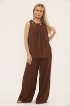 NECK DETAIL LOUNGE SET (15229407920512)