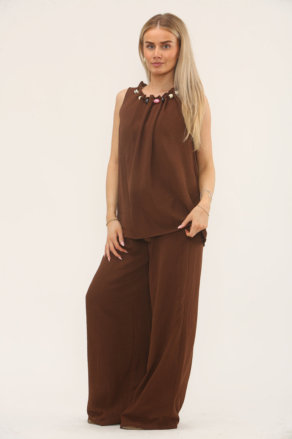 NECK DETAIL LOUNGE SET (15229407920512)