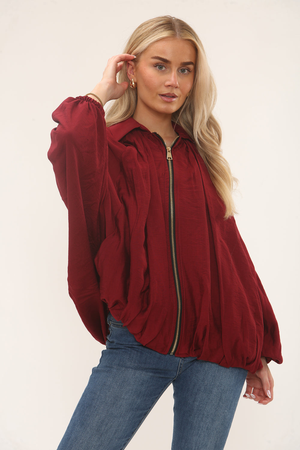 ZIP DETAIL JACKET (15243101667712)