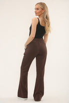 PLAIN FLARE TROUSER (15243260854656)
