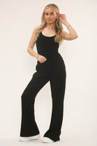 PLAIN FLARE TROUSER (15243267211648)
