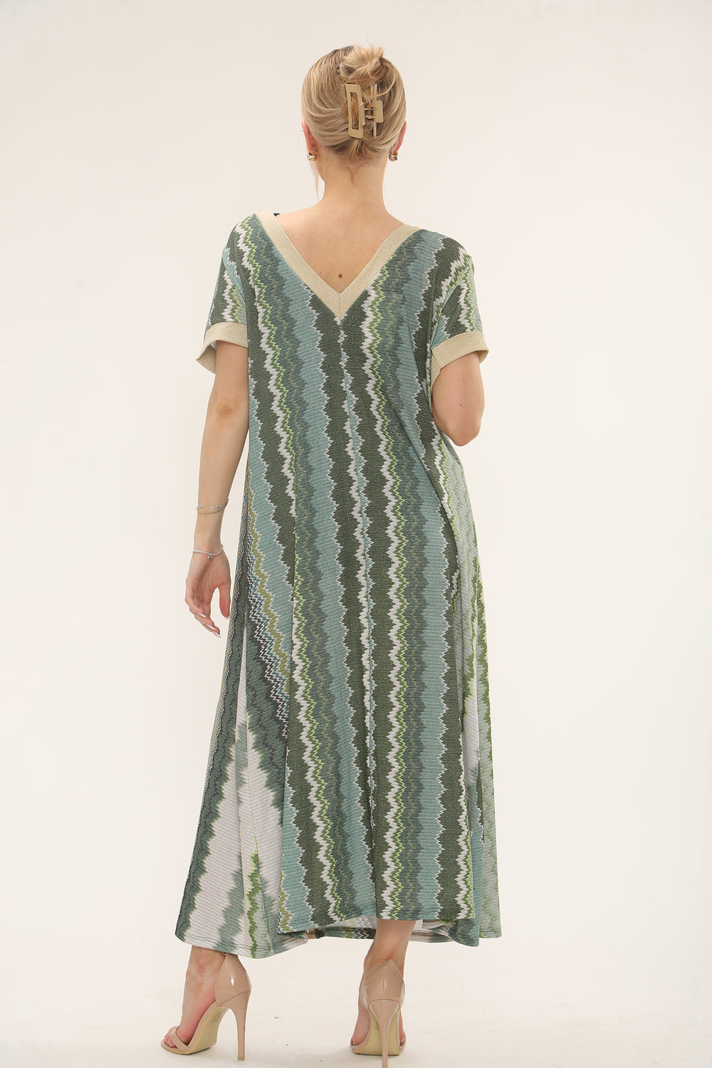 CAP SLEEVE ZIG ZAG MAXI (15247316255104)