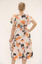 GATHERED TIE DYE BUTTON DRESS(MIXED COLOUR PACK) (15243187093888)