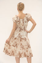 Tiedye button detail dress(Mixed colour pack) (15250010210688)