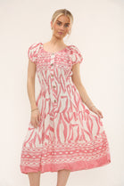 ZEBRA BUTTON DETAIL DRESS(MIXED COLOUR PACK) (15243312464256)