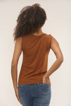 Drape star detail vest (15251525337472)