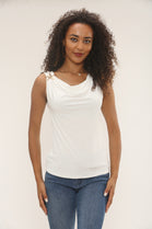 Drape star detail vest (15251529597312)