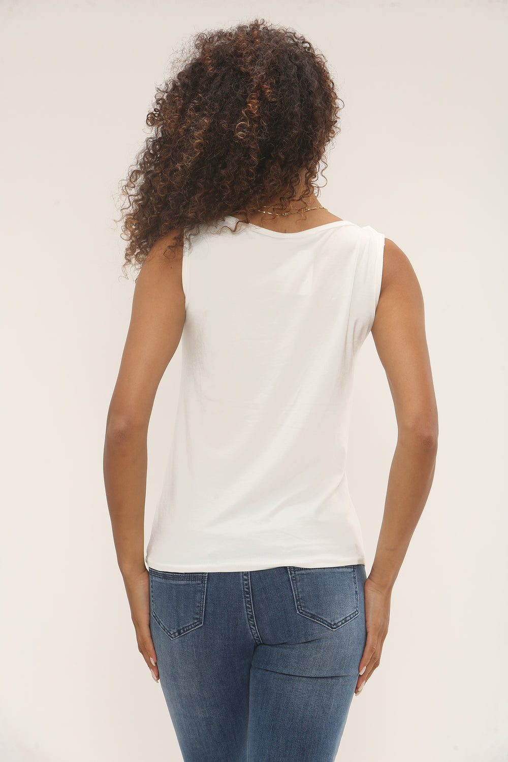 Drape star detail vest (15251529597312)
