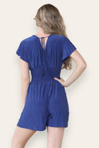 PLAIN GATHERED PLAYSUIT (MIXED COLOUR PACK) (8443787837688) (15122811093376)