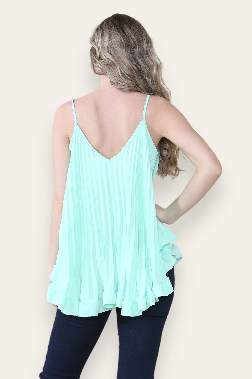 PLEATED VEST (8441135857912)
