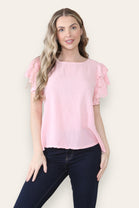 LACE SLEEVE TOP (8443801010424)