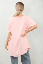 OVERSIZED RUFFLE BLOUSE (15135035195776)