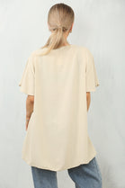 OVERSIZED RUFFLE BLOUSE (15135035785600)