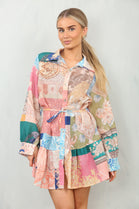 PRINTED MINI DRESS (15128893718912)