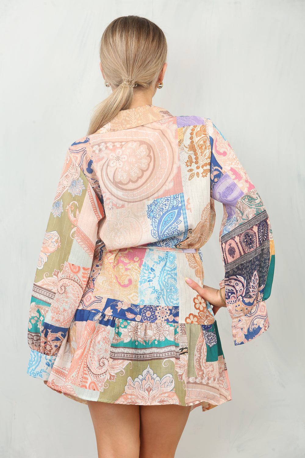 PRINTED MINI DRESS (15128893718912)