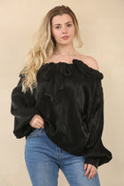 BOW FRILL BLOUSE (15084616745344)