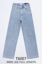 MIRROR EYELID DETAIL JEANS (15071816647040)