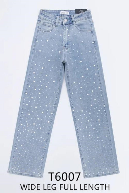 MIRROR EYELID DETAIL JEANS (15071816647040)