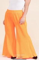 PLEATED FLARE TROUSER (15158030500224)