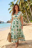 GEOMETRIC PRINT MAXI(MIXED COLOUR PACK)