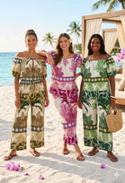 PALM TREE TWO-PIECE SET(MIXED COLOUR PACK)