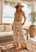 WIDE-LEG BOHO PLAZZO TROUSER(MIXED COLOUR PACK)