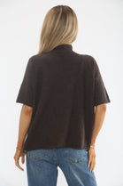 HIGHNECK PLAIN KNIT JUMPER (15368558576000)