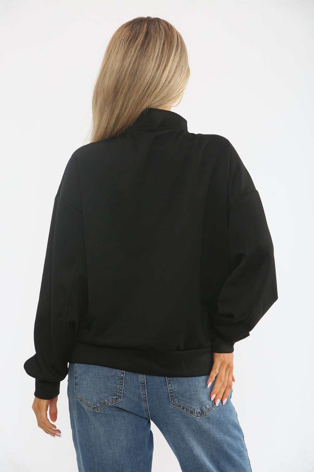 HALF ZIP NWEYORK SWEAT (15364358701440)