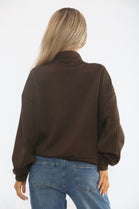 HALF ZIP NWEYORK SWEAT (15364360929664)