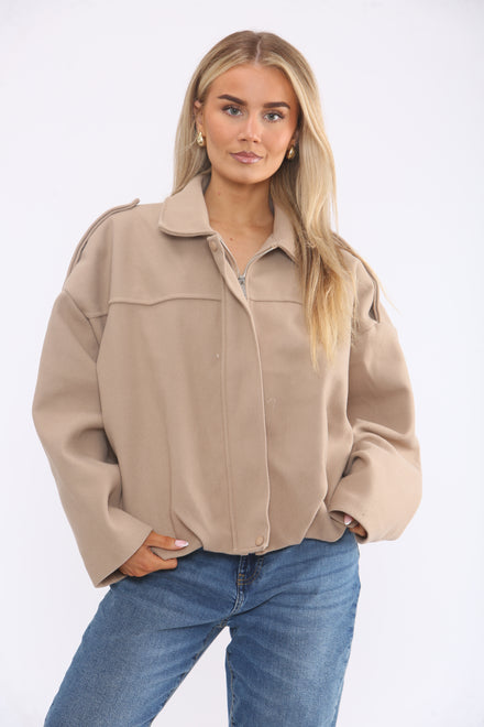 COLLARED BOXY ZIP-UP JACKET (15368300593536)