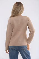 BUTTON DETAIL KNIT CARDIGAN (15368200126848)