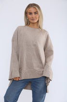 SIDE BUTTON DETAIL OVERSIZED JUMPER (15368192754048)