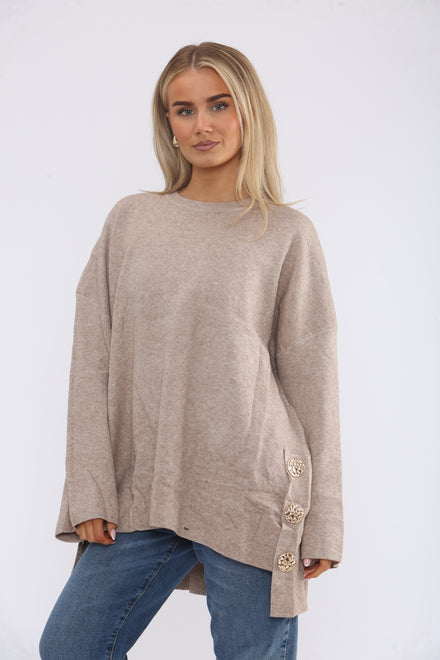 SIDE BUTTON DETAIL OVERSIZED JUMPER (15368192754048)