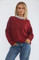 NECK PEARL DETAIL JUMPER (15366015844736)