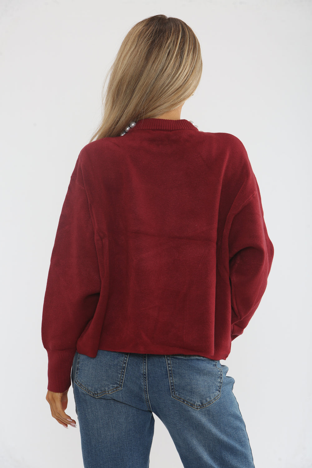NECK PEARL DETAIL JUMPER (15366015844736)