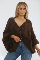 CHUNKY KNOT KNITTED CARDIGAN (15368217624960)